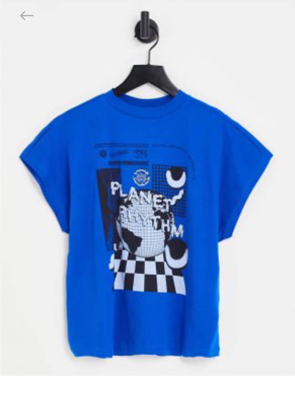 Blue Graphic Tee